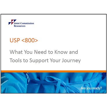 Part 1&#58; USP 800 - What You Need to Know and Tools to Support Your Journey