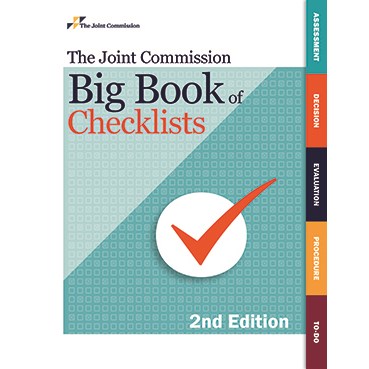 The Joint Commission Big Book Of Checklists Second Edition