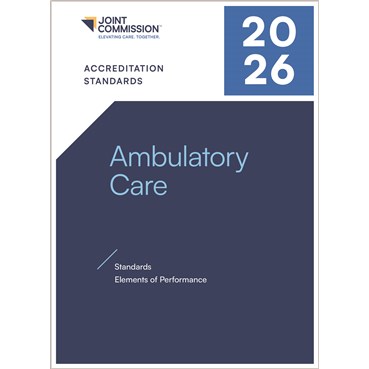 2026 Standards for Ambulatory Care