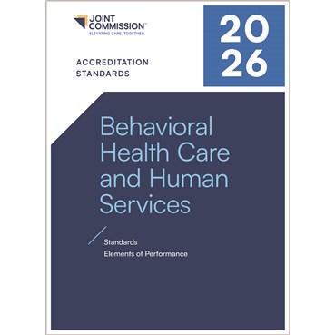 2026 Standards for Behavioral Health Care and Human Services