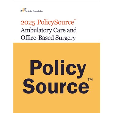 2025 PolicySource Ambulatory Care and Office-Based Surgery