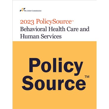 2023 PolicySource Behavioral Health Care and Human Services