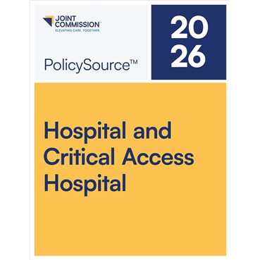 2026 PolicySource Hospital and Critical Access Hospital cover
