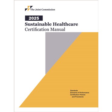 2025 Sustainable Healthcare Certification Manual