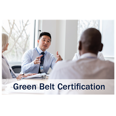2022-2023 The Center - Green Belt Certification Training Program August 2022 - January 2023