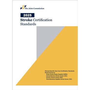 2025 Stroke Certification Standards &#40;Book&#41;